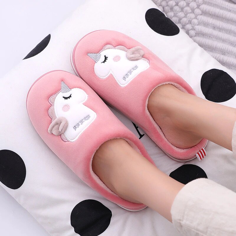 chausson licorne de fillette