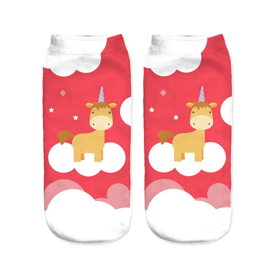 Chausson Licorne "nuage" - monde-licorne