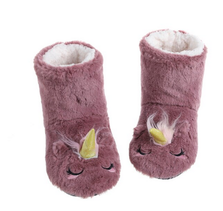 Chaussons Bottes Licorne Fourrées