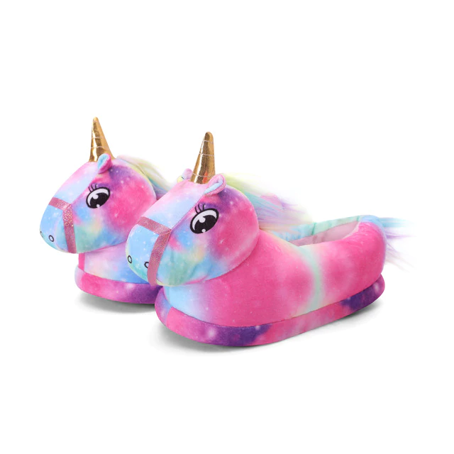chaussons enroule super licorne