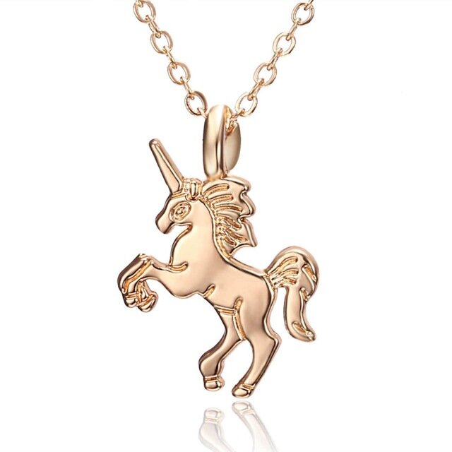 Collier Licorne Bronze - monde-licorne