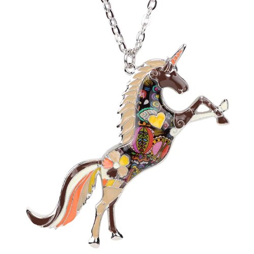 vieux collier licorne