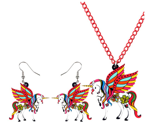 parure bijou licorne