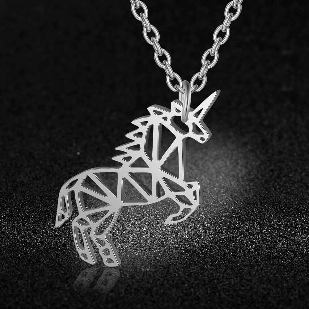 Collier Licorne Femme