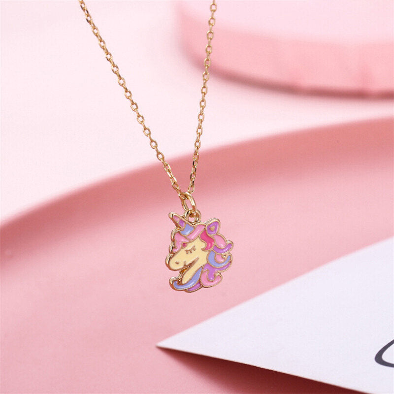 collier enfant licorne