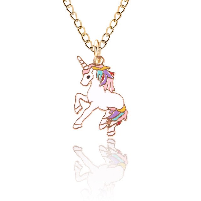 Collier Licorne Fantaisie