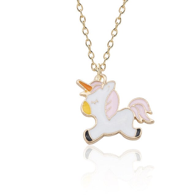 collier licorne mignon