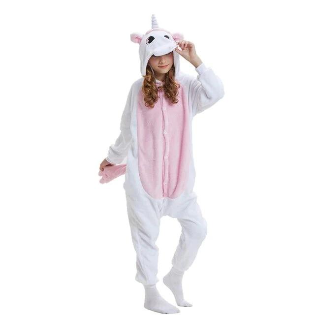 combinaison pyjama licorne taille fille