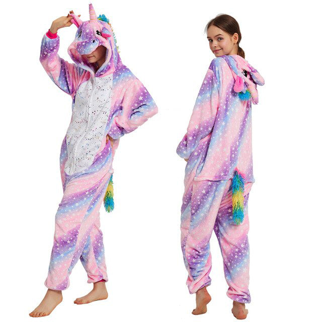 combi pyjama licorne fille kawaii