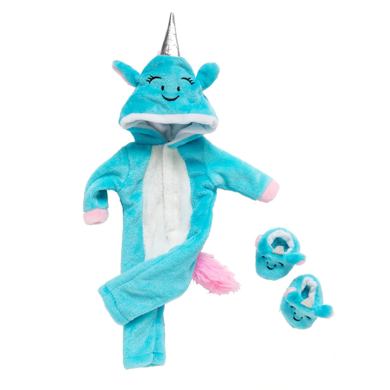 pyjama licorne bebe couleur bleu