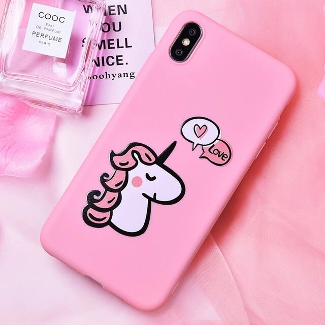 Coque Licorne Iphone Rose - monde-licorne