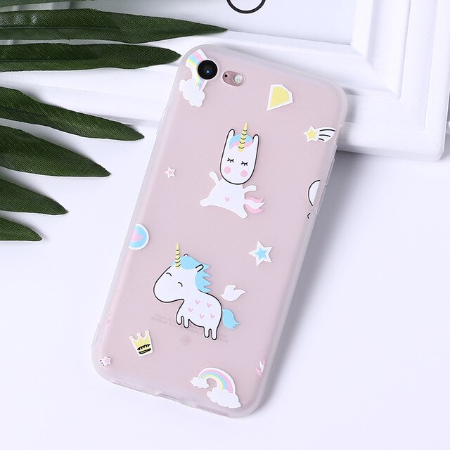 Coque iPhone Bébé Licorne