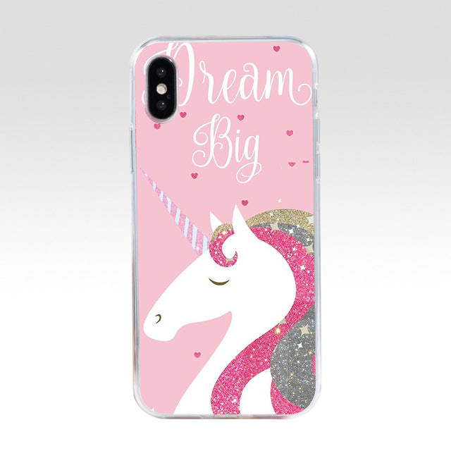 Coque iPhone Licorne Élégante