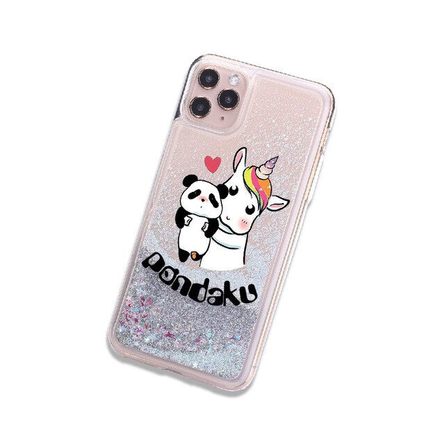 Coque iPhone Panda Licorne