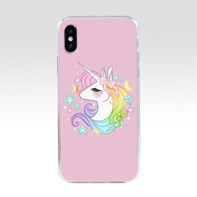 Coque iPhone Reine Licorne
