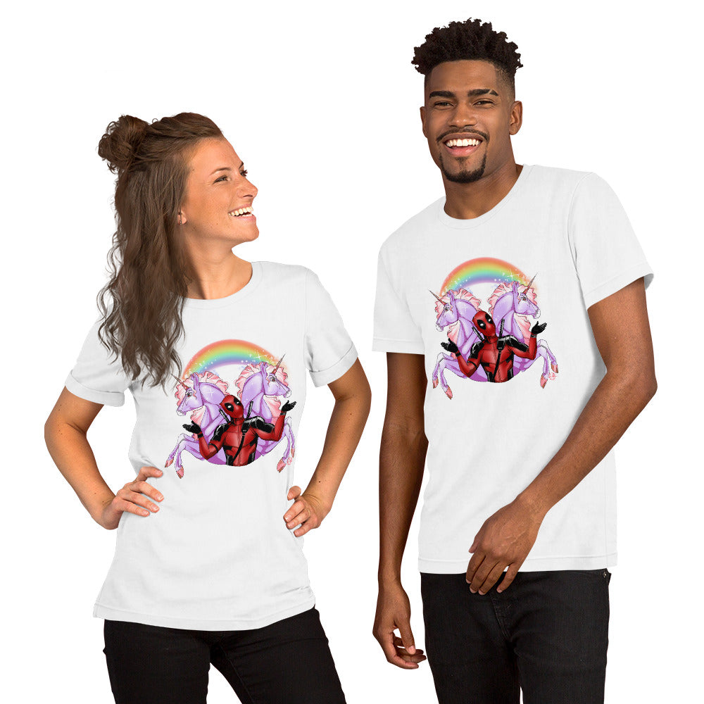 T-shirt Deadpool Licorne - monde-licorne