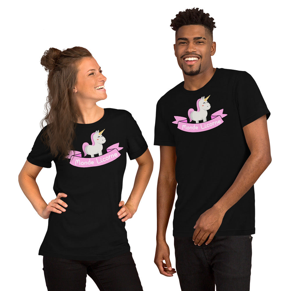 T-shirt Licorne logo Monde Licorne - monde-licorne