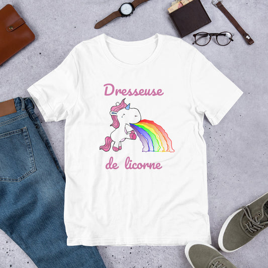 T-shirt Dresseuse de Licorne - monde-licorne