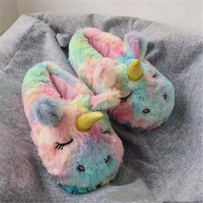 chausson licorne chaud et grand
