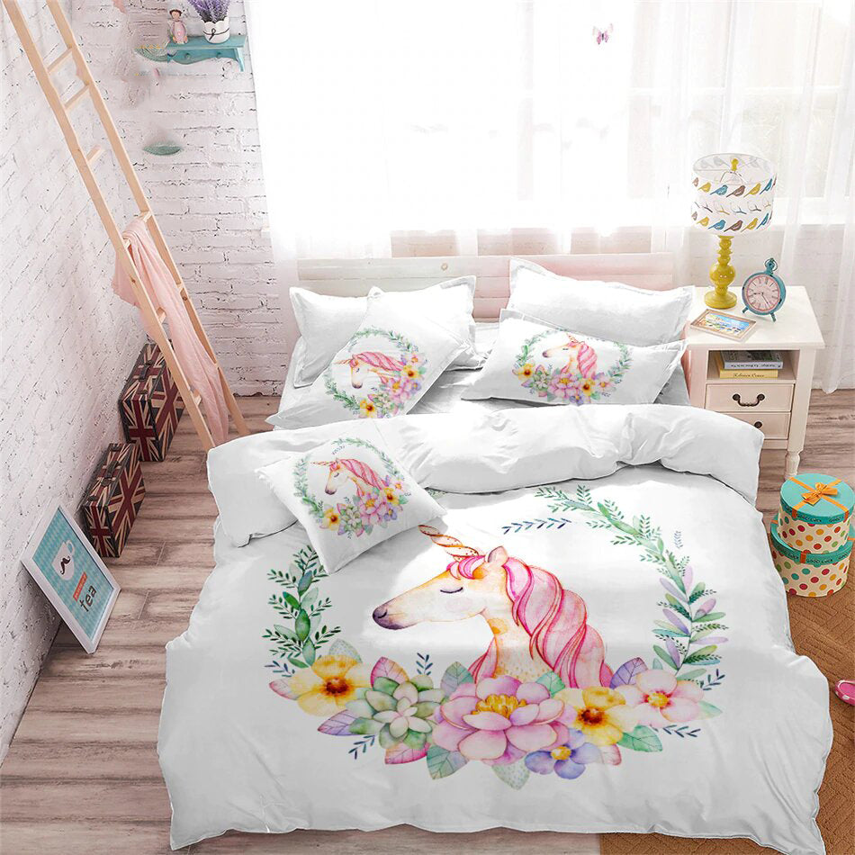 Housse de Couette 2 Personnes - monde-licorne