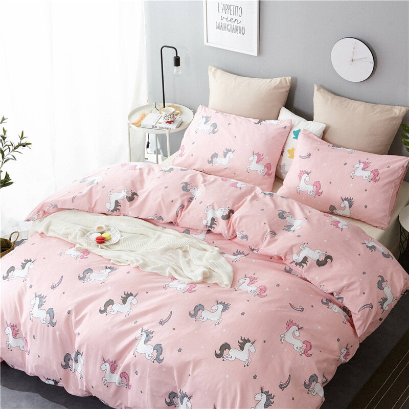Housse de Couette Licorne 2 Places - monde-licorne