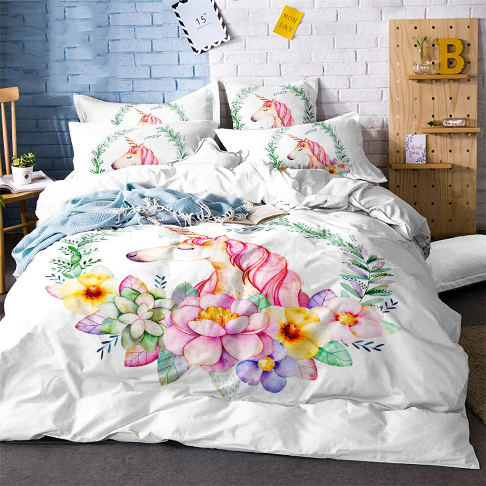 Housse de Couette 2 Personnes - monde-licorne