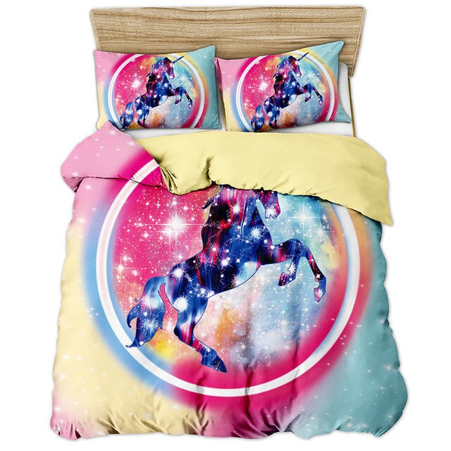 Housse de Couette Constellation Licorne