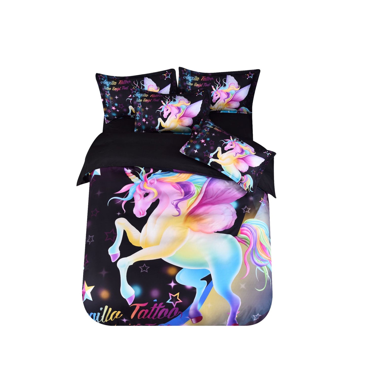 housse de couette licorne fee