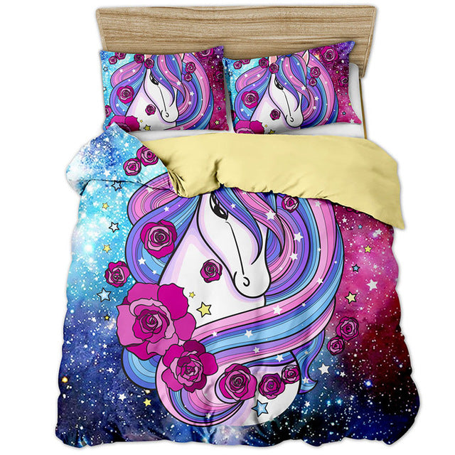 Housse de Couette Licorne Divine