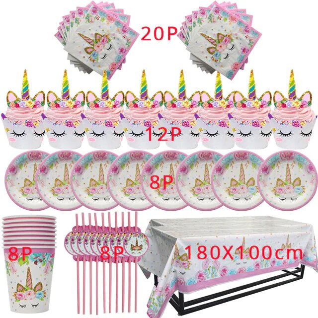 un kit anniversaire theme licorne