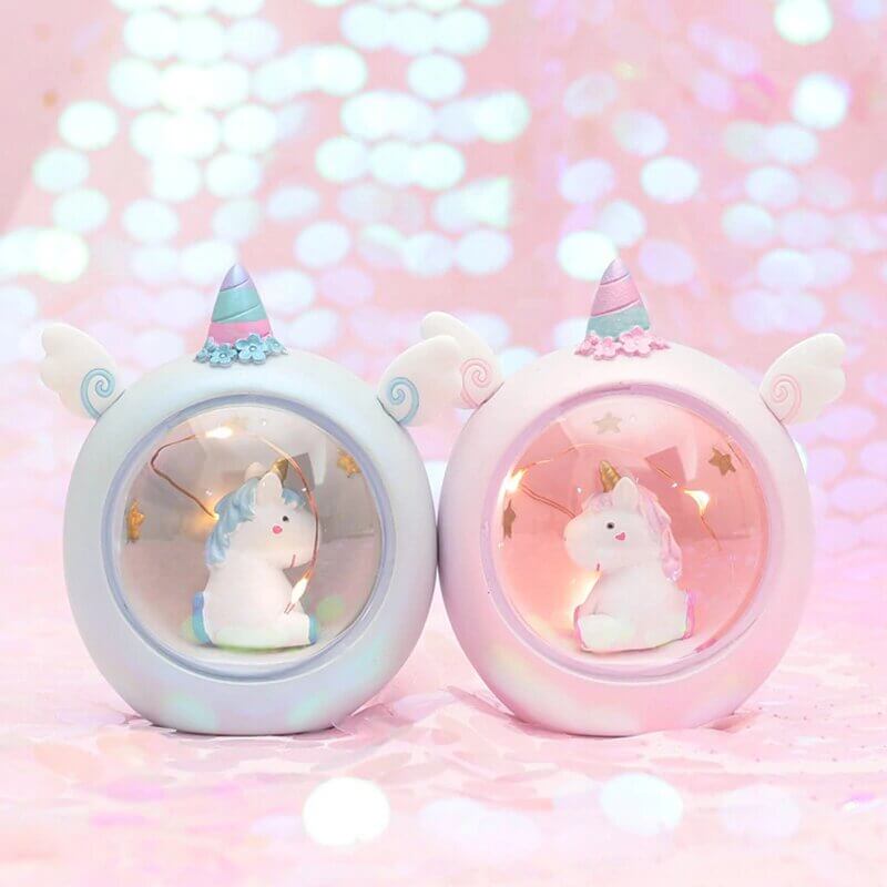 Lampe licorne rose - monde-licorne