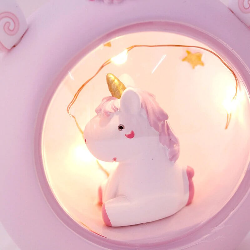 Lampe licorne rose - monde-licorne