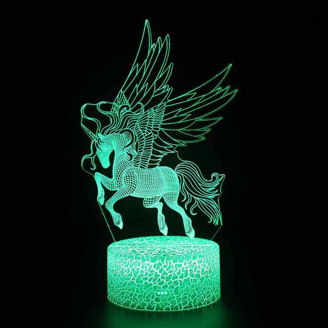 lampe de lily la licorne magique