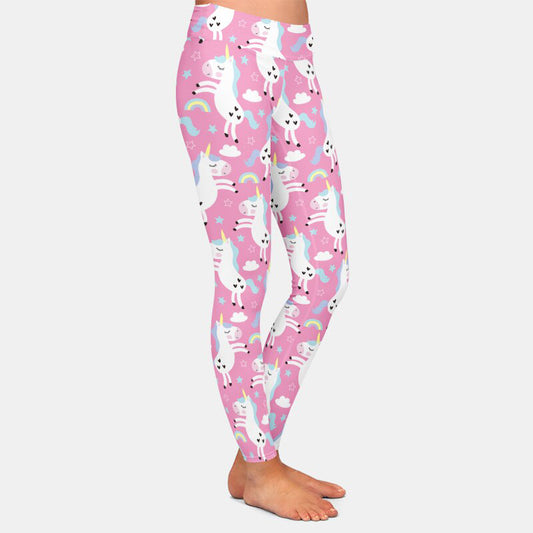 Legging Licorne Rose