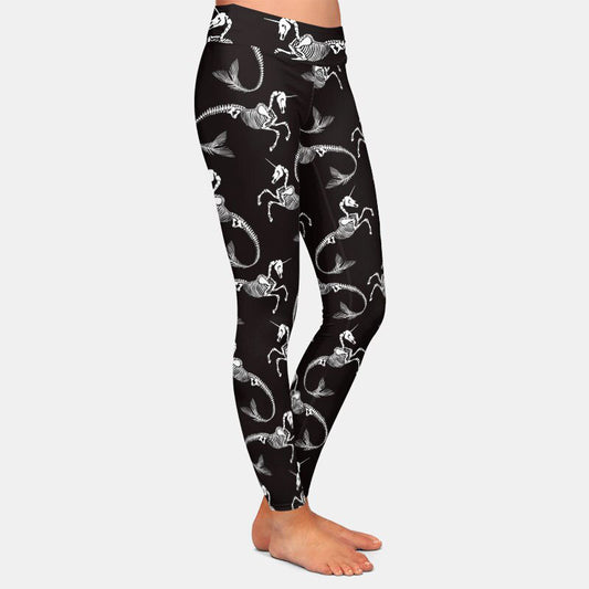 Legging Squelette Licorne