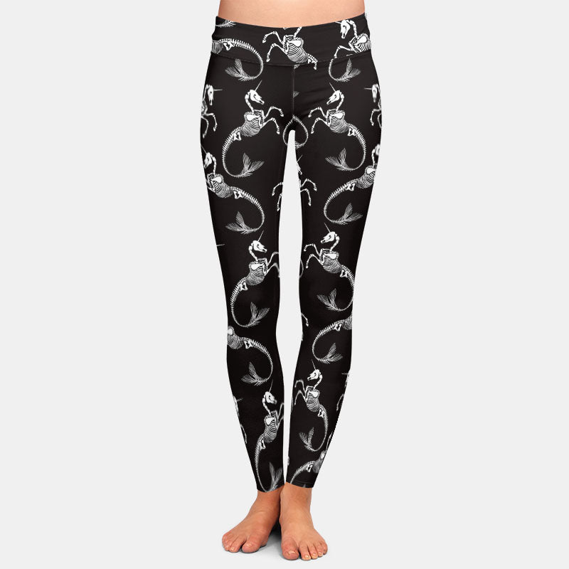 Legging Squelette Licorne