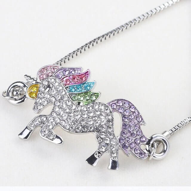 Bracelet licorne argent - monde-licorne