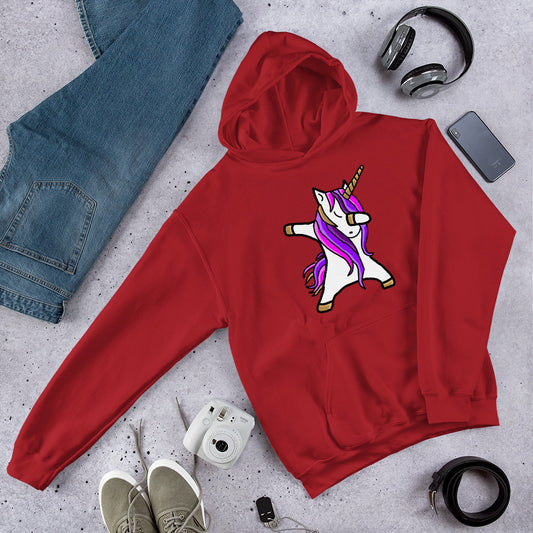 Sweat à Capuche Licorne Dab - monde-licorne