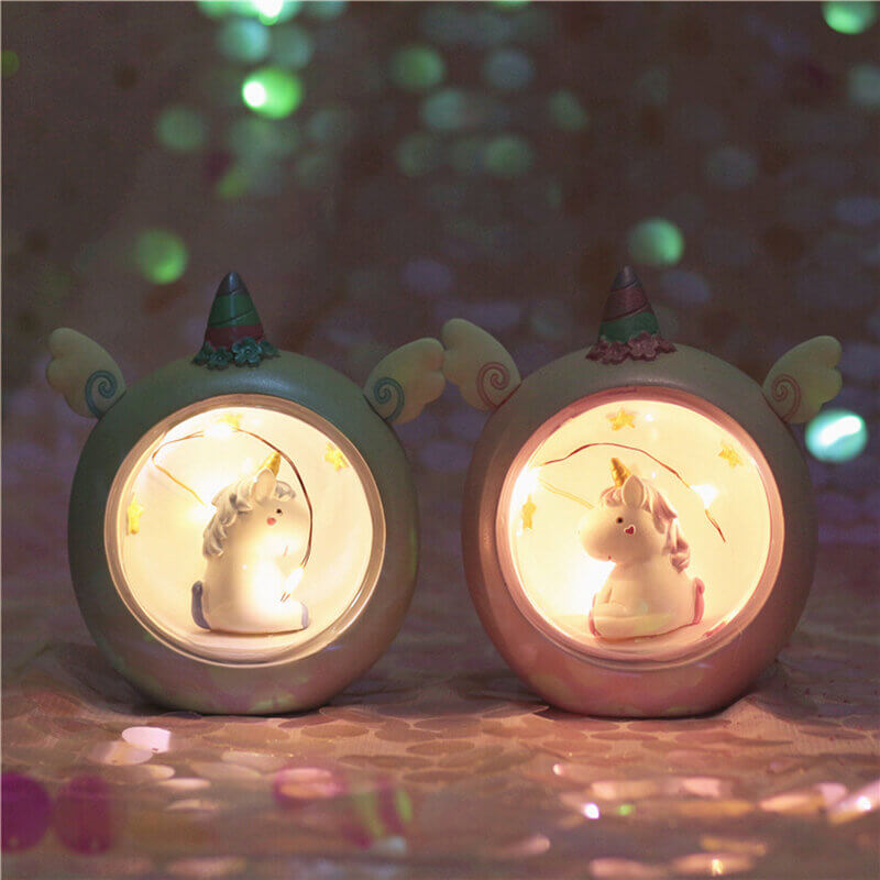 Lampe licorne rose - monde-licorne