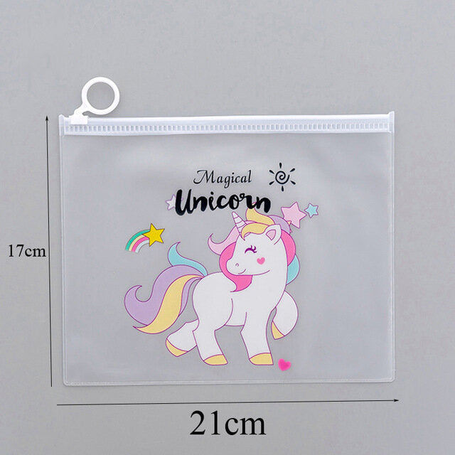 Trousse Transparente Licorne - monde-licorne