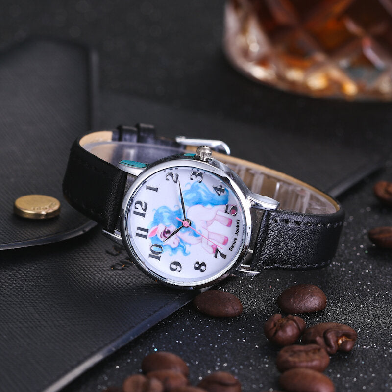 montre motif licorne