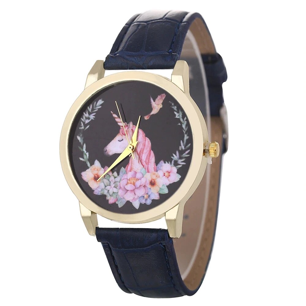 montre femme licorne