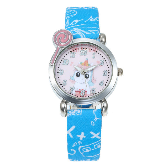 montre pour garcon motif licorne