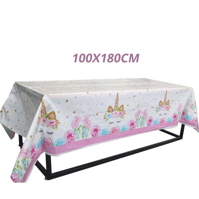 nappe en plastique licorne