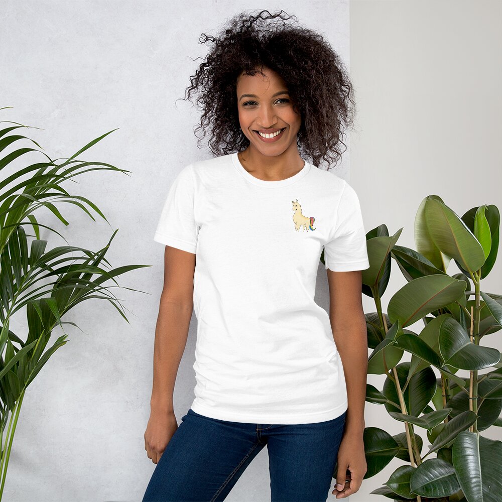T-shirt Lama Licorne V2 - monde-licorne