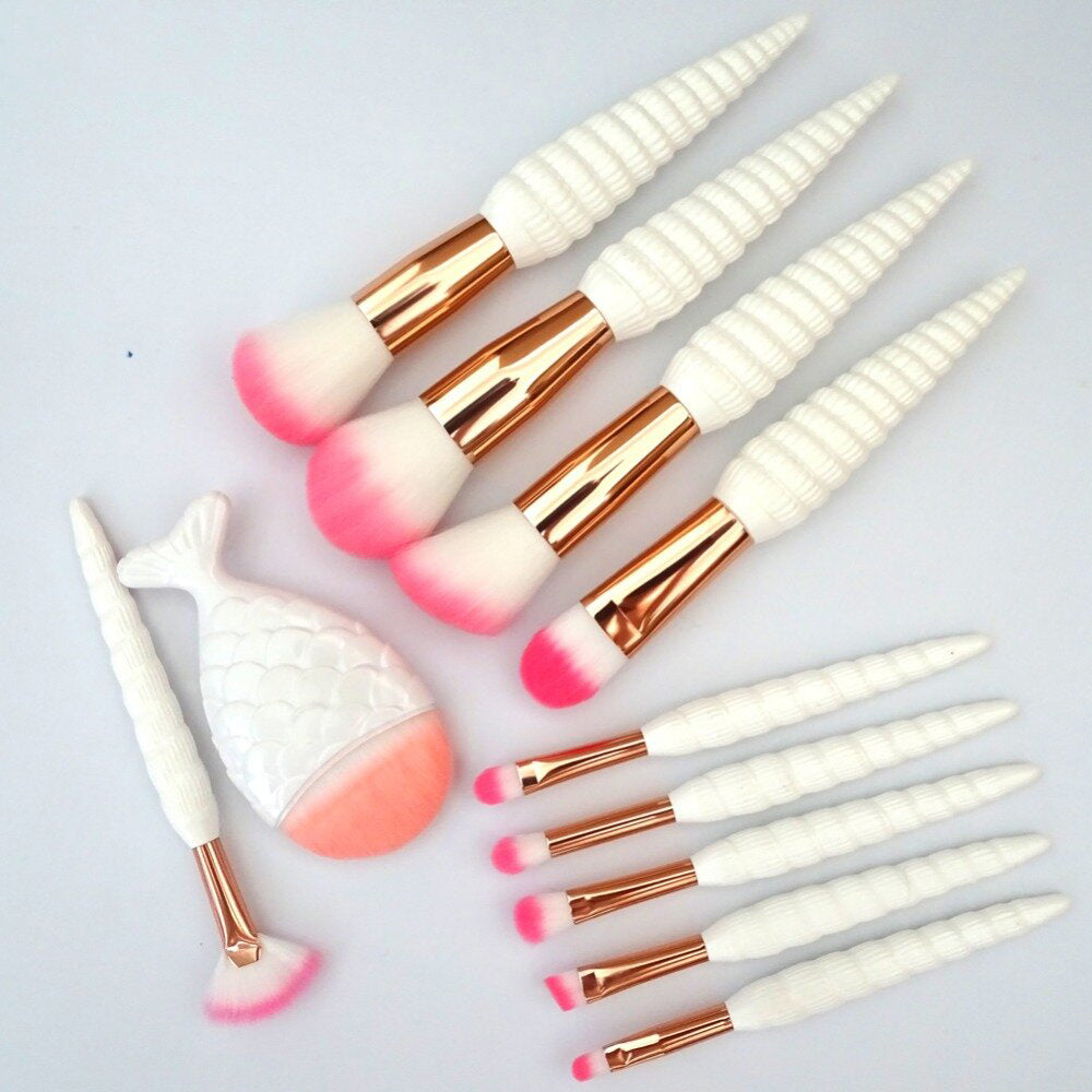 11 Pinceaux Licorne "Sea" - monde-licorne