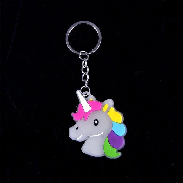 porte-cle-licorne-fluorescent
