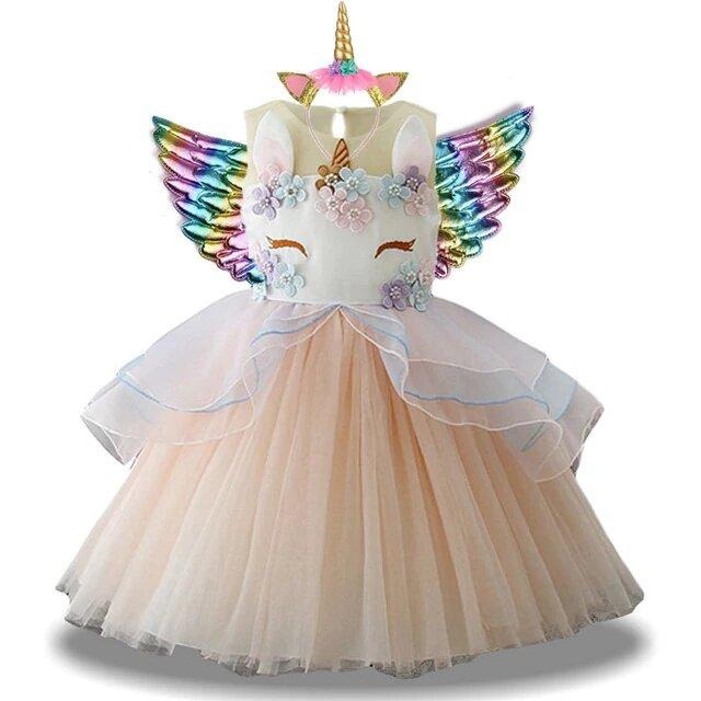robe licorne fille taille 2 ans