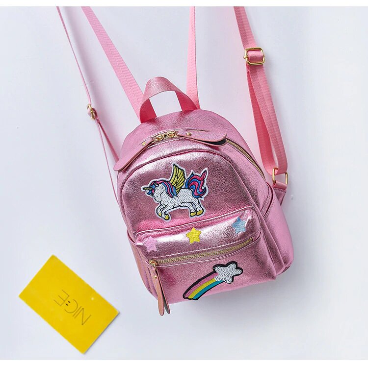 petit sac a dos licorne rose