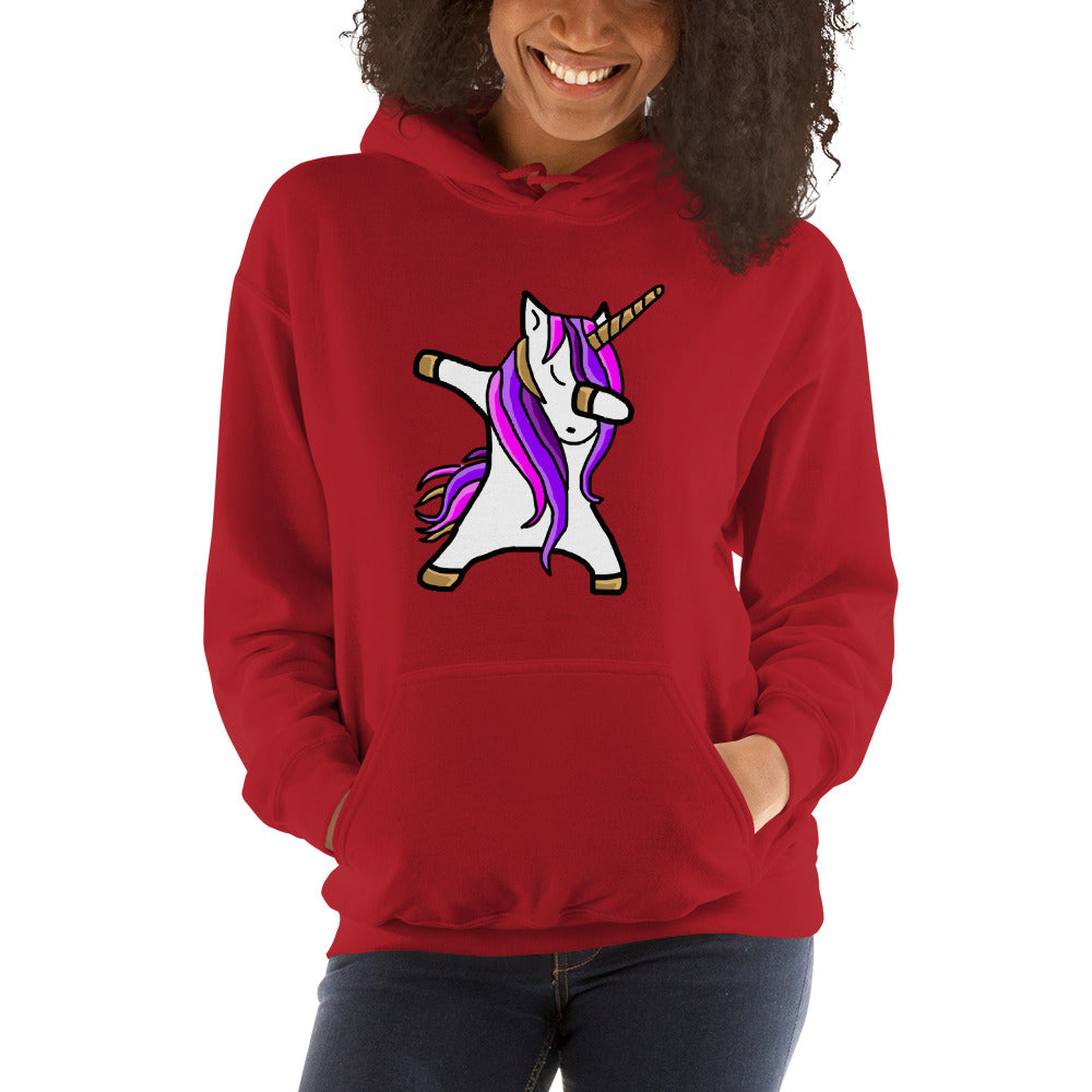 Sweat à Capuche Licorne Dab - monde-licorne